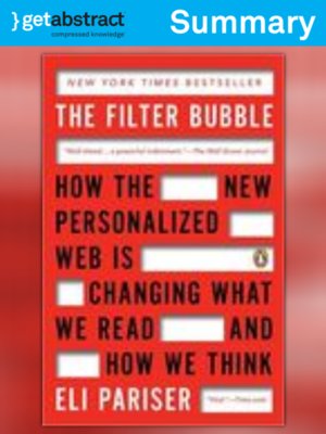 cover image of The Filter Bubble (Summary)